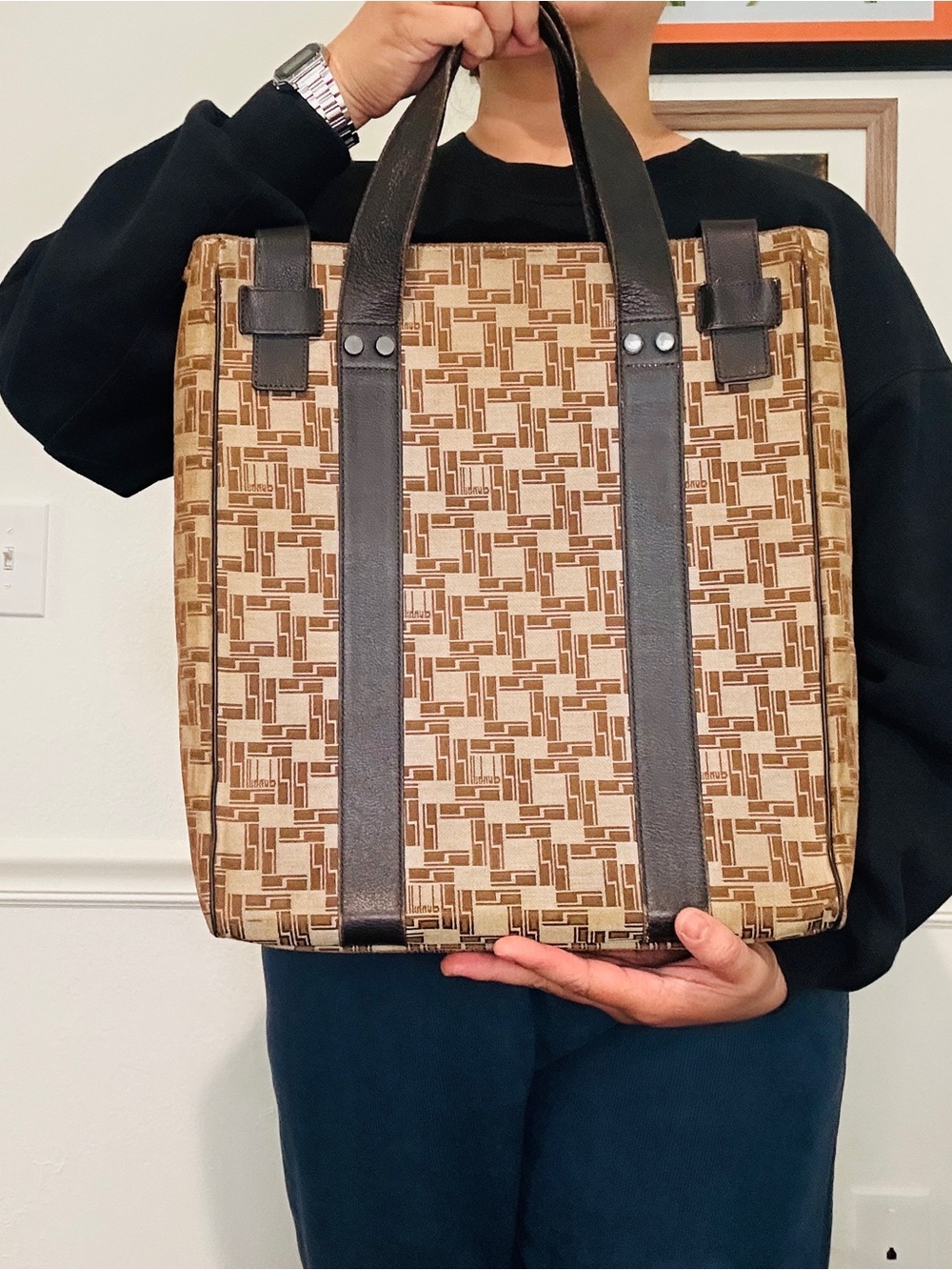 DUNHILL workbag/ tote bag - Picture 3 of 17